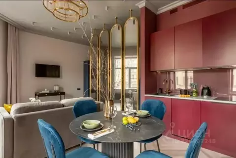 1-к кв. Санкт-Петербург Невский просп., 96 (46.0 м)