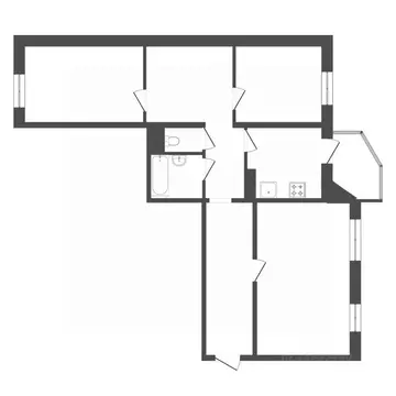 3-к кв. Тюменская область, Тюмень ул. Муравленко, 7 (75.4 м)