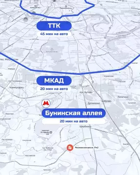 Торговая площадь в Москва ш. Рязановское, 31к2 (98 м)