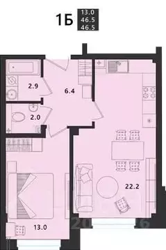 1-к кв. Псковская область, Псковский район, Завеличенская волость, д. ...