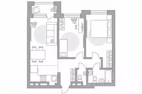 3-к кв. Башкортостан, Уфа ул. Менделеева, 158 (64.7 м)