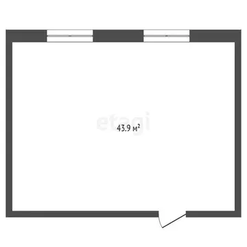 1-комнатная квартира: Нальчик, улица Шогенова, 1А (43 м)