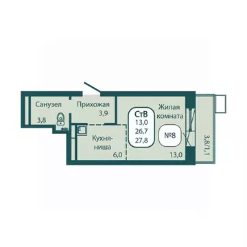 Студия Московская область, Солнечногорск городской округ, Андреевка ...