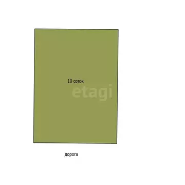 Участок в Усть-Абаканский район, посёлок Тепличный, 3-я Радужная улица ...