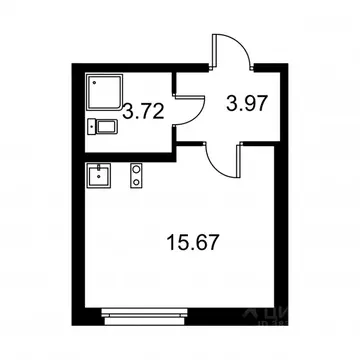 Студия Санкт-Петербург, Санкт-Петербург, Колпино Заречье тер.,  (23.36 ...