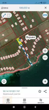 Участок в Крым, Черноморский район, Окуневское с/пос, с. Марьино  ...