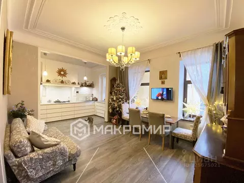 3-к кв. Санкт-Петербург пер. Нестерова, 9 (113.6 м)