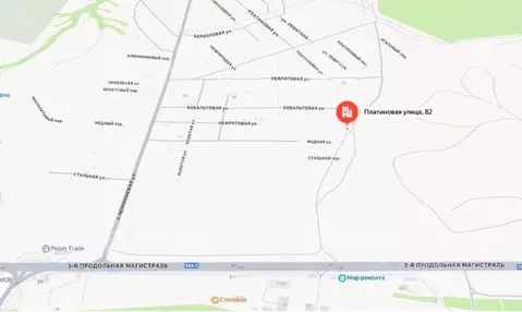 Участок в Волгоградская область, Волгоград ул. Платиновая, 82 (8.76 ...