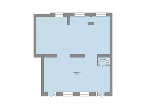 Помещение свободного назначения в Ульяновская область, Ульяновск ул. ...