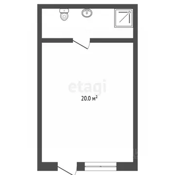 Студия Краснодарский край, Анапа ул. Ростовская, 24 (20.0 м)