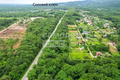 Участок в Приморский край, Надеждинский район, пос. Соловей-Ключ ул. ...