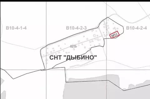 Участок в Москва Дыбино СНТ,  (8.0 сот.)