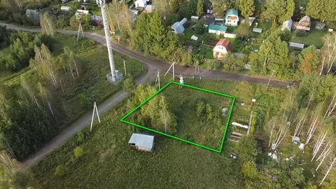 Участок в Томская область, Томский район, Богашевское с/пос, Офицеры ...