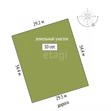 Участок в Крым, Симферопольский район, Родниковское с/пос, с. ...