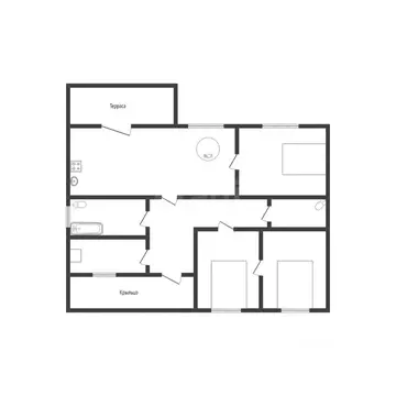 Дом в Смоленская область, Смоленский муниципальный округ, д. Алтуховка ...