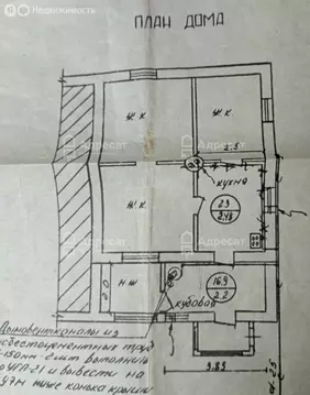 Дом в Волгоград, Араратская улица (50 м)
