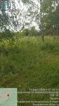 Участок в Московская область, Можайский муниципальный округ, д. Лусось ...