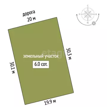 Участок в Ростовская область, Азовский район, Елизаветинское с/пос, ...