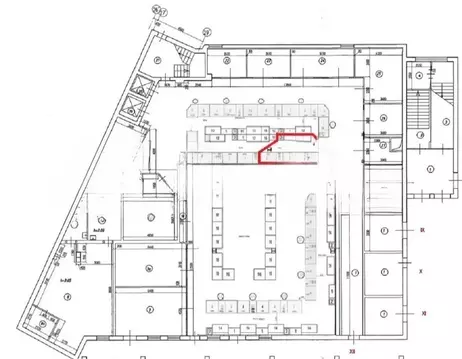 Торговая площадь в Москва Люблинская ул., 4к1А (23 м)