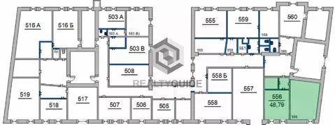 Офис в Москва Новослободская ул., 26С1 (49 м)