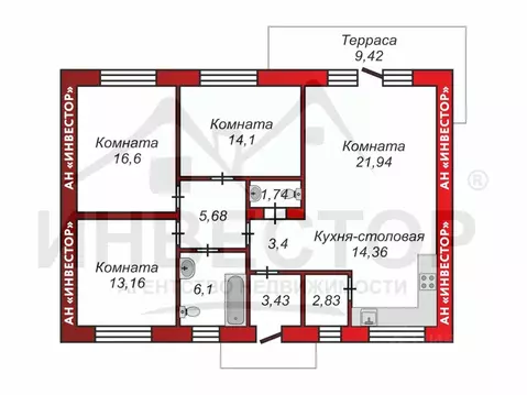 Дом в Челябинская область, Сосновский муниципальный округ, пос. ...