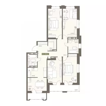 5-к кв. Кемеровская область, Кемерово Московский просп., 23А (108.28 ...
