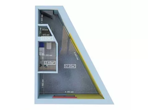 Помещение свободного назначения в Санкт-Петербург ул. Орджоникидзе, ...