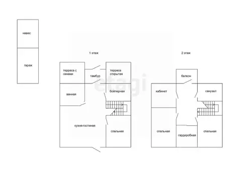 Дом в Тульская область, Тула городской округ, с. Частое ул. Луговая, ...