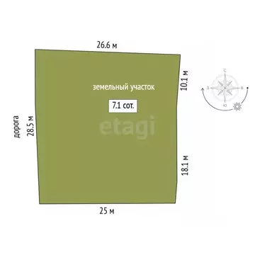 Участок в Тюменская область, Нижнетавдинский муниципальный округ, с. ...