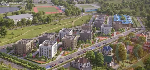 1-комнатная квартира: Заозёрное, Олимпийская улица (34.81 м)