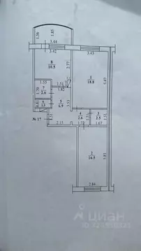 2-к кв. Саха (Якутия), Якутск ул. Пушкина, 23 (61.7 м)