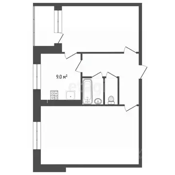 2-к кв. Марий Эл, Медведевский район, Кундышское с/пос, пос. Сурок ул. ...