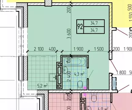 Студия Приморский край, Находка  (34.7 м)
