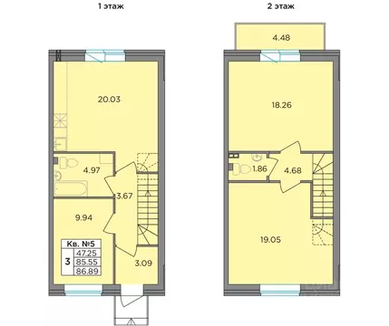 Таунхаус в Ленинградская область, Тосненский район, Федоровское ...