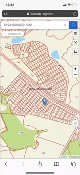 Участок в Нижегородская область, Богородский район, д. Подъяблонное ...