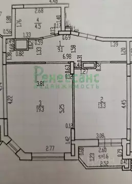 1-к кв. Брянская область, Брянск Белобережская ул., 20 (46.2 м)