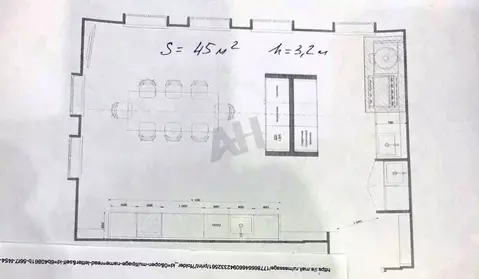 Офис в Москва Новохохловская ул., 91С1 (45 м)