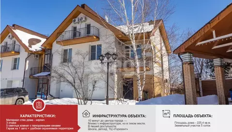 Таунхаус в Хабаровский край, Хабаровск ул. Лазо, 86/23 (225 м)