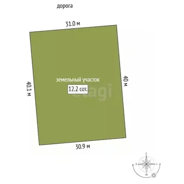 Участок в Ленинградская область, Ломоносовский район, Ропшинское с/пос ...