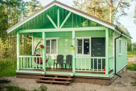 Дом в Карелия, Олонецкий район, Коверское с/пос, д. Сяндеба 51 (50 м)