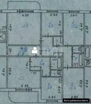 3-к кв. Пермский край, Пермь Коломенская ул., 30 (66.5 м)