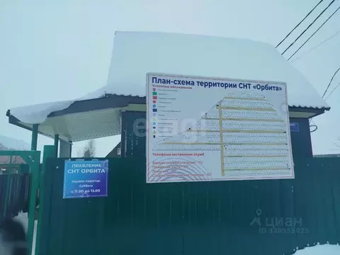 Участок в Новосибирская область, Бердск Орбита СНТ, ул. 5-я, 256 (6.0 ...