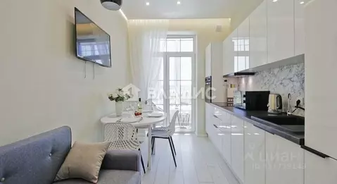 1-к кв. Калининградская область, Зеленоградск ул. Гагарина, 85к3 (35.2 ...