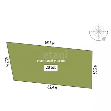 Участок в Калужская область, Перемышльский муниципальный округ, ...