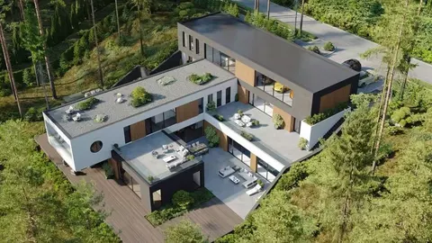 Дом в Ленинградская область, Выборгский район, Первомайское с/пос, ...