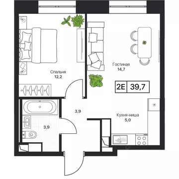 1-к кв. Московская область, Пушкино Пушкино Град жилой комплекс, к3 ...