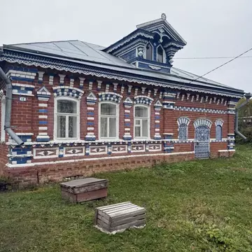 Дом в Нижегородская область, Лысковский район, с. Варганы Центральная ...