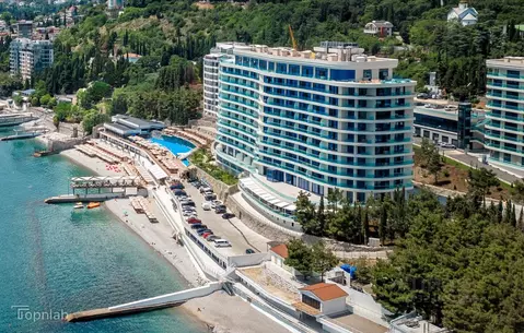 Свободной планировки кв. Крым, Ялта ул. Дражинского, 48 (56.9 м)