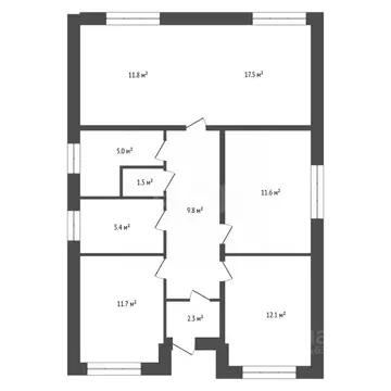 Дом в Воронежская область, Новоусманский район, Отрадненское с/пос, с. ...