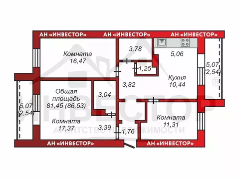 4-к кв. Челябинская область, Челябинский городской округ, пос. ...
